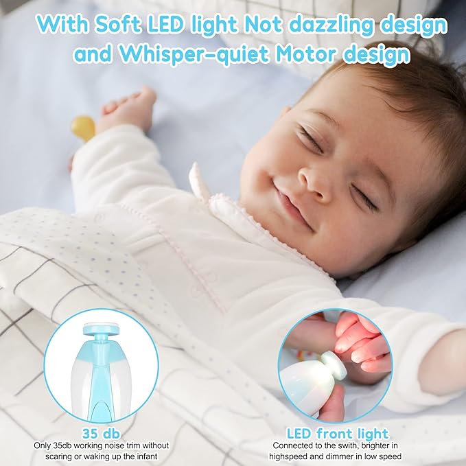 ✨ Lunaria Gentle Baby Nail Trimmer – Safe & Easy Nail Care